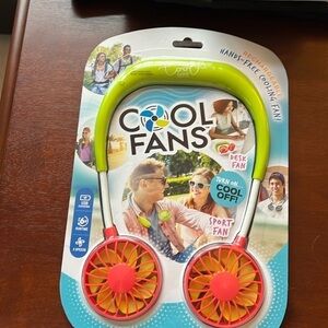 NIB Cool Fans - Hands Free Cooling Fan